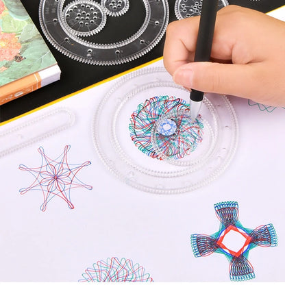 Spirograph Drawing Kit — Creative Geometric Art Toy for Kids