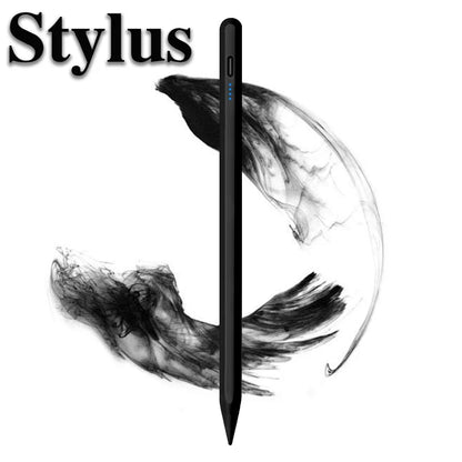 Stylus Pen for iPad – Palm Rejection, Power Display & Precision Drawing (Apple Pencil Compatible)