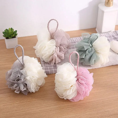 Exfoliating Shower Sponge — Soft Mesh Body Scrubber for Smooth Skin