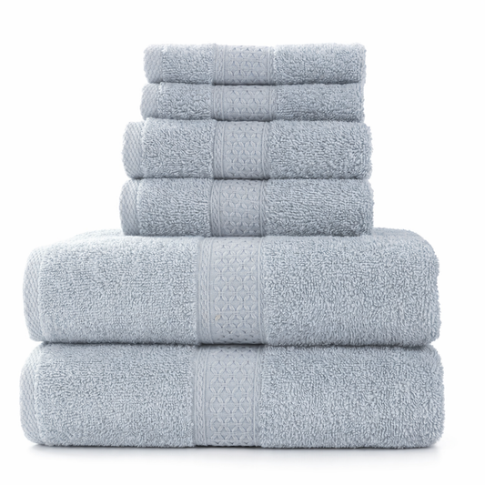 Soft Cotton Bath Towel Set – Highly Absorbent, Quick-Dry Towels for Bathroom & Everyday Use
