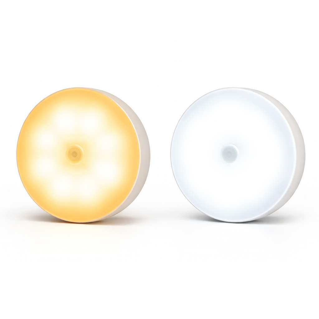 Motion Sensor Night Light – Wireless LED Lamp for Bedroom, Stairs & Closet